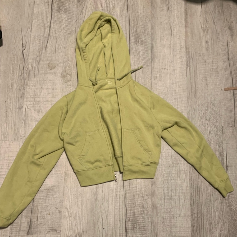 Children’s green hoodie